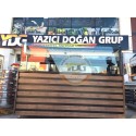 VİTRİN TİP BÖREKLİK - BÖREK TEŞHİR TEZGAHI - ISITMALI - ÇİFT RENK AHŞAP KAPLAMALI - 2 METRE