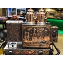 DEMSTAR BAKIR OTOMATİK ÇAY KAZANI 2 DEMLİK