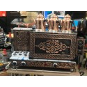 ÇAY KAZANI (DEMSTAR) 3 DEMLİK BAKIR - FULL OTOMATİK-