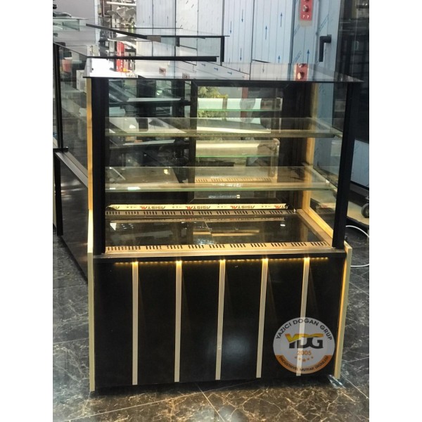YDG Pasta Dolapları Cake Black01 Ahşap Model 