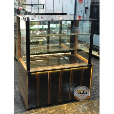 YDG Pasta Dolapları Cake Brown 01 Ahşap Model 