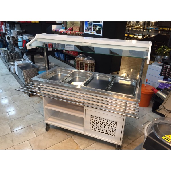 SALATBAR - WAFFLE & KUMPİR İÇİ HAZIRLAMA - SOĞUTMALI