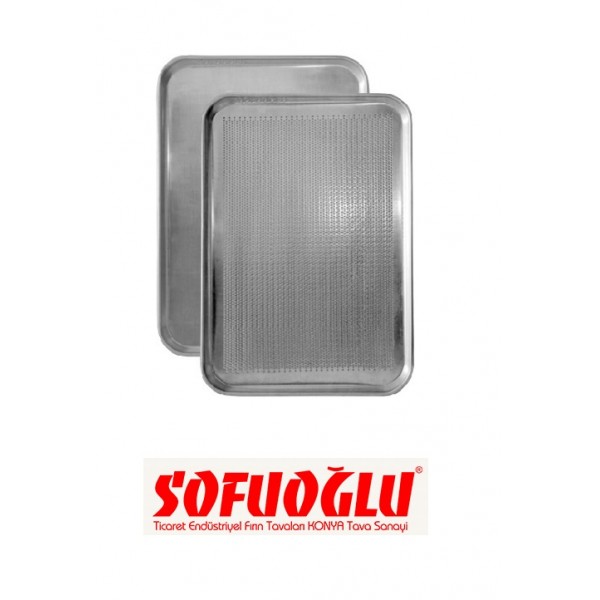 Sofuoğlu 40x60 cm Alüminyum Fırın Tavası - Fırın Tepsisi