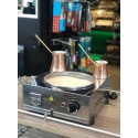 KAHVE MAKİNASI KUMDA TÜRK KAHVESİ PİŞİRİCİ SETÜSTÜ - GÜMÜŞ MODEL