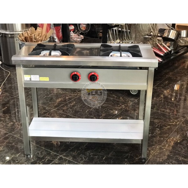 2 Li Ayaklı Ocak 30x30 Dökümlü Doğalgaz Ce Belgeli