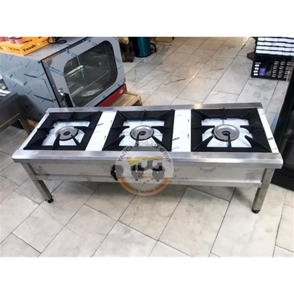 Tek Gözlü Yer Ocağı 40x40 Dökümlü Gazlı Ce Belgeli