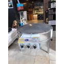 GÖZLEME OCAĞI / DOĞALGAZ CE BELGELİ / 3 MUSLUKLU