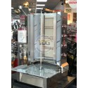 DÖNER OCAĞI 4 RADYANLI GAZLI - ALTTAN MOTORLU - IŞIKGAZ SİLVER