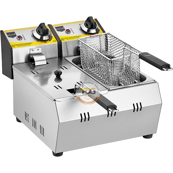 Remta 3+3lt Elektrikli Fritöz R92