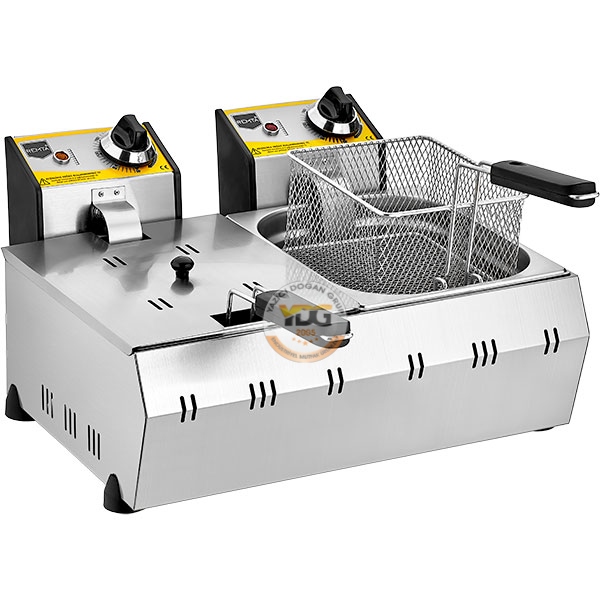 Remta 5+5lt Elektrikli Fritöz R93