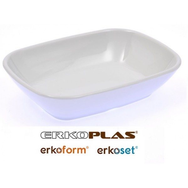 17  Cm Kare Kayık Tabak - Erkoplas