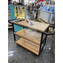 YDG Servis Arabası Çift Kat Izgara Model 130x50