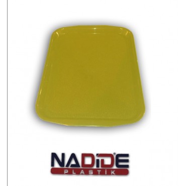 Nadide 27x36  Döner Tepsisi (Sarı)