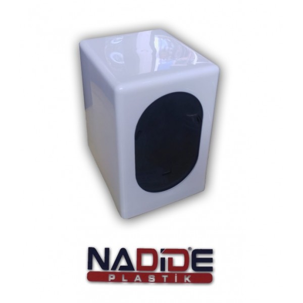 Nadide Beyaz Desenli Peçetelik