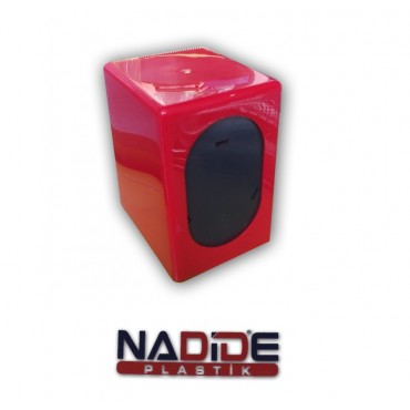 Nadide Kırmızı Desenli Peçetelik