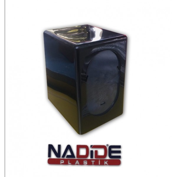 Nadide Siyah Desenli Peçetelik