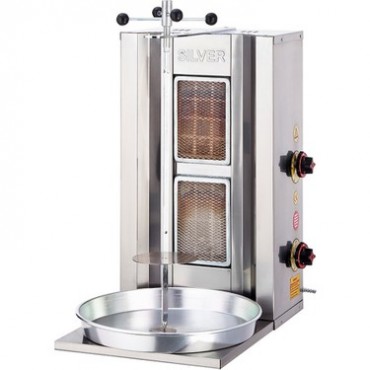 Döner Ocağı 2 Radyanlı Doğalgazlı CE Silver Işıkgaz Döner Ocağı 2 Radyanlı Doğalgazlı CE Silver Işıkgaz