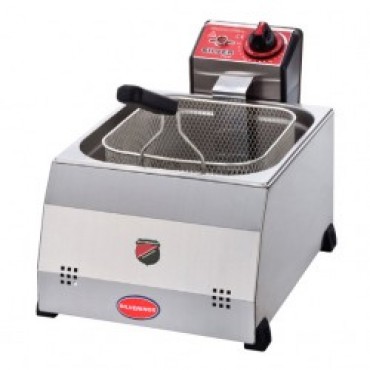 FRİTÖZ 8 LT - SİLVER MARKA - ELEKTRİKLİ TEKLİ FRİTÖZ 220V FRİTÖZ 8 LT - SİLVER MARKA - ELEKTRİKLİ TEKLİ FRİTÖZ 220V