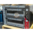 PİZZA FIRINI ÇİFT KATLI 62x62 - VENARRO - TAŞ TABAN - ELEKTRİKLİ